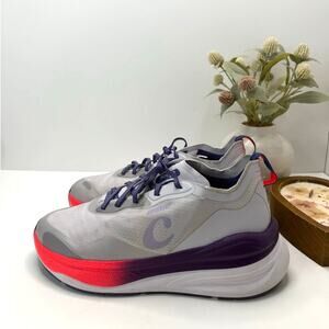 Clove Alto Nursing Sneaker Healthcare Light Gray/Purple/Fuchsia Women 11/M9.5
